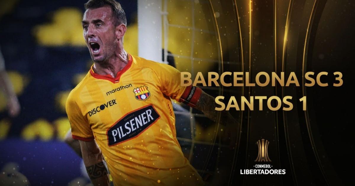 Barcelona Guayaquil Vs Santos Livescore And Live Video Copa Libertadores Group C Scorebat Live Football