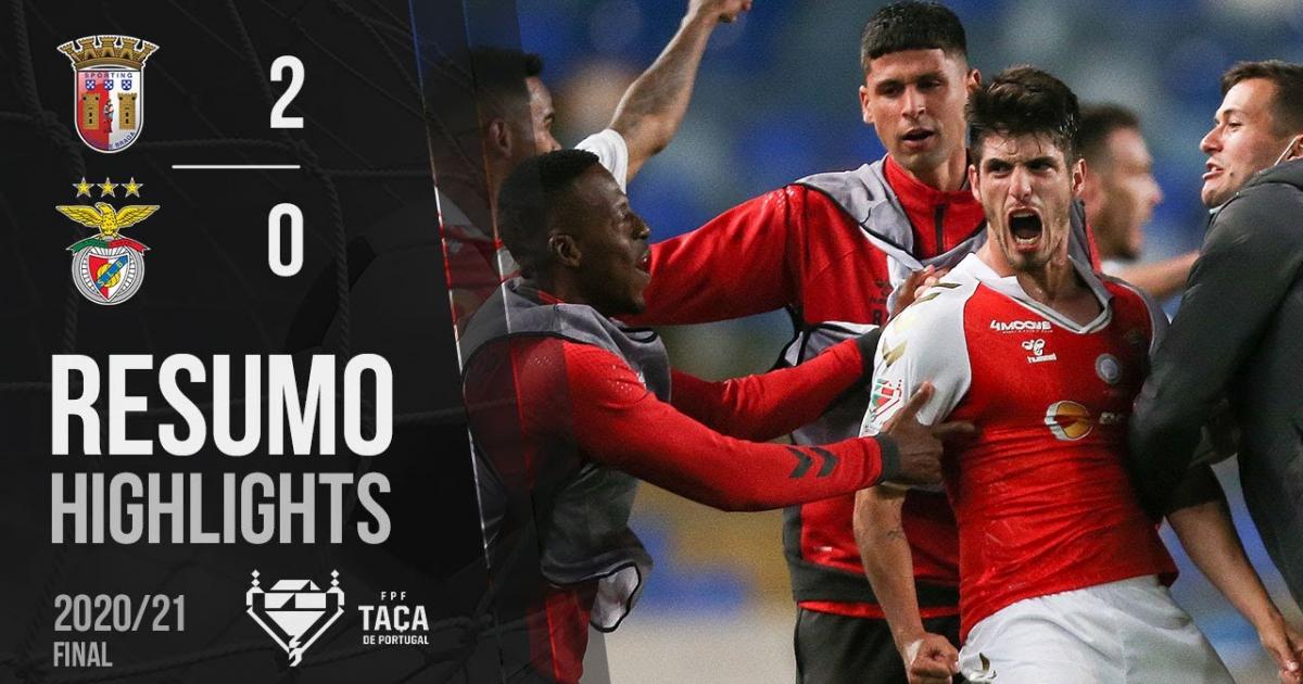 Braga Vs Benfica Livescore And Live Video Portugal Taca De Portugal Scorebat Live Football