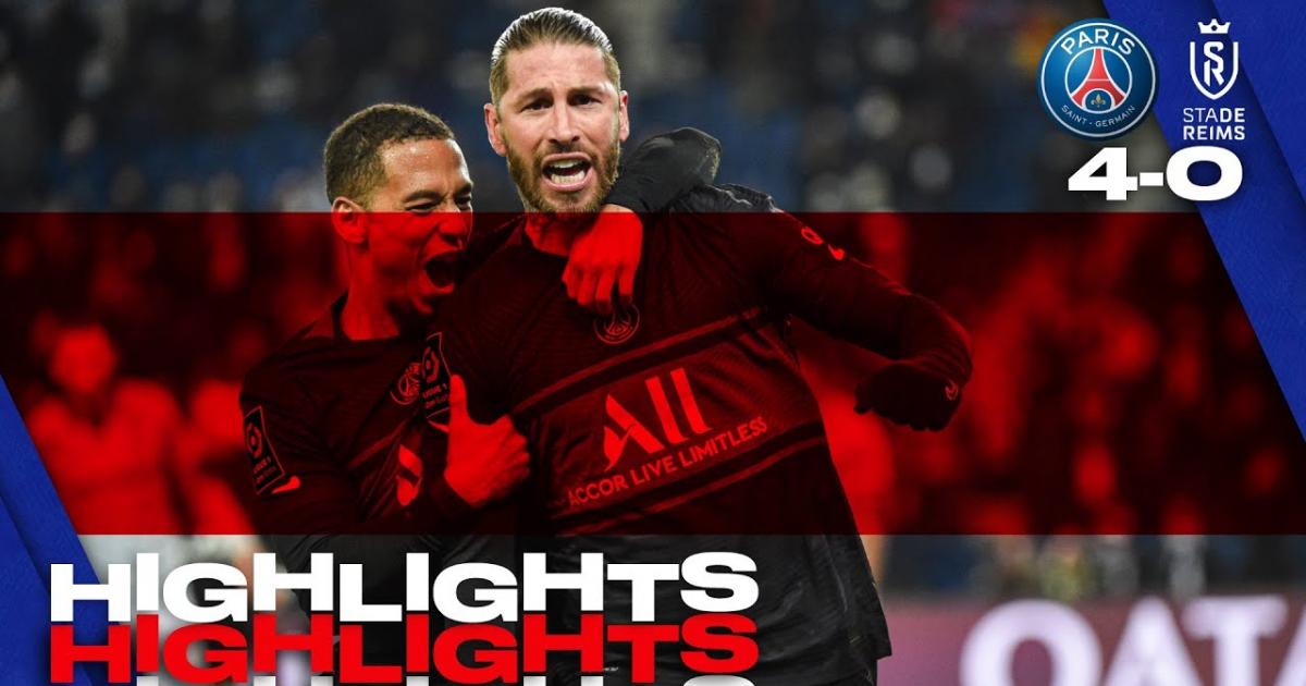 Highlights trận đấu giữa PSG và Reims