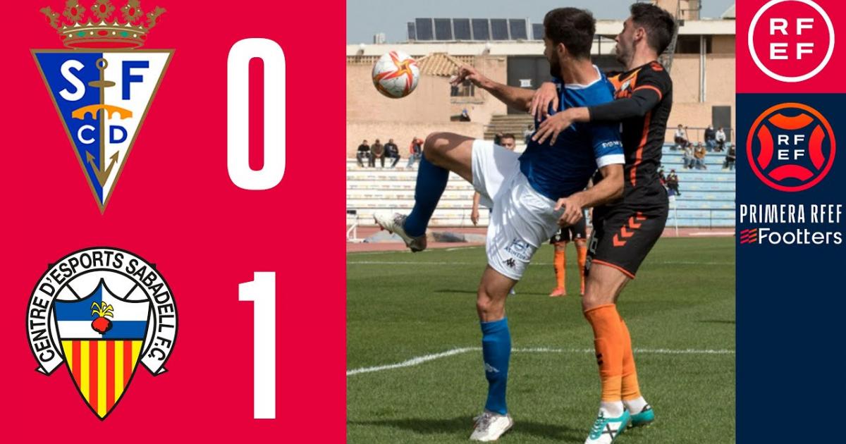San Fernando Vs Sabadell Livescore And Live Video Spain Primera Rfef Group 2 Scorebat Live Football