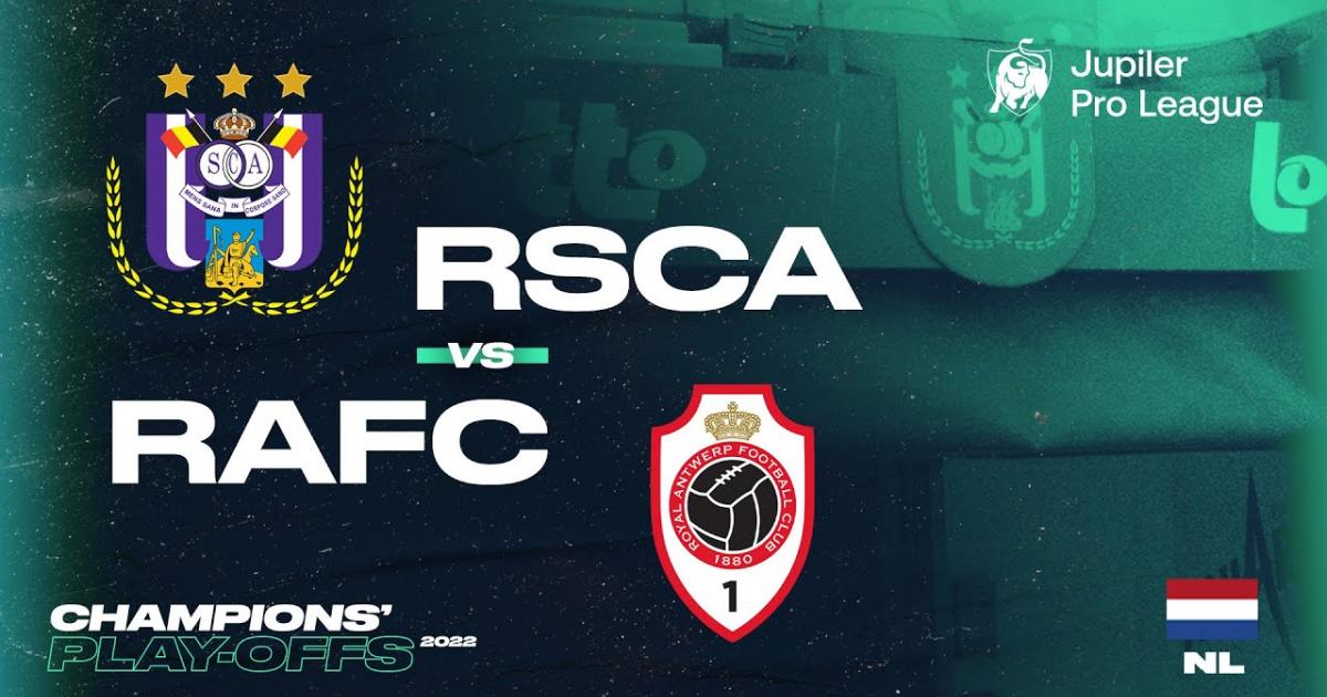 Anderlecht vs Antwerp Livescore and Live Video - Belgium First Division A,  Championship Round - ScoreBat: Live Football