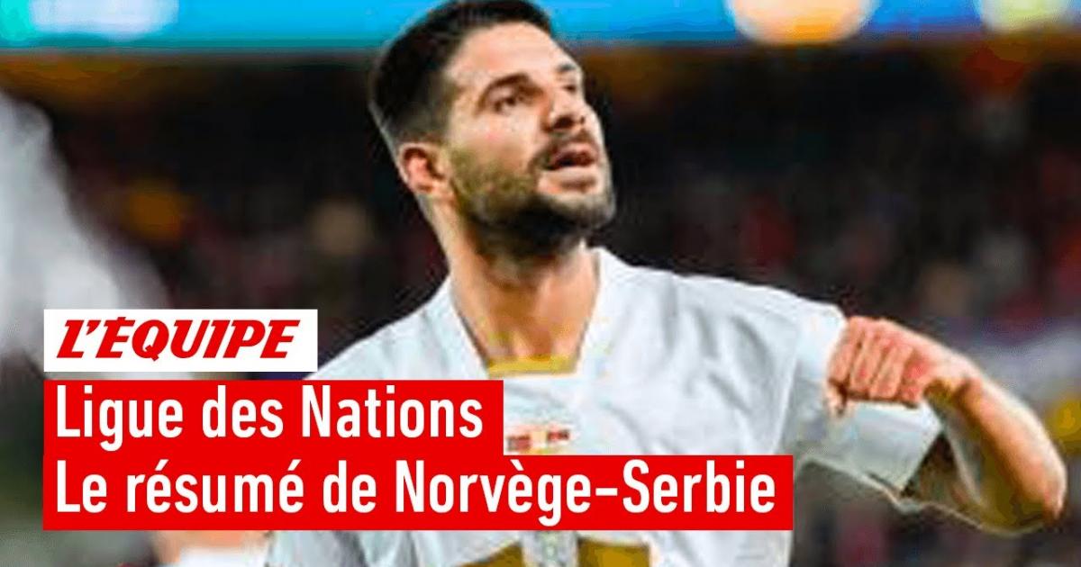 Highlights trận đấu giữa Norway và Serbia