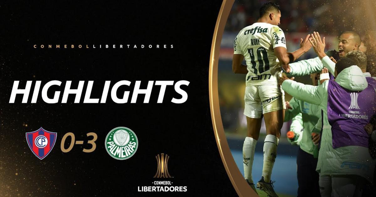 Highlights trận đấu giữa Cerro Porteno và Palmeiras