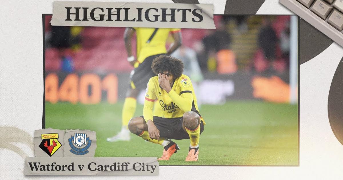 Extended Highlights, Cardiff City 1-1 Watford