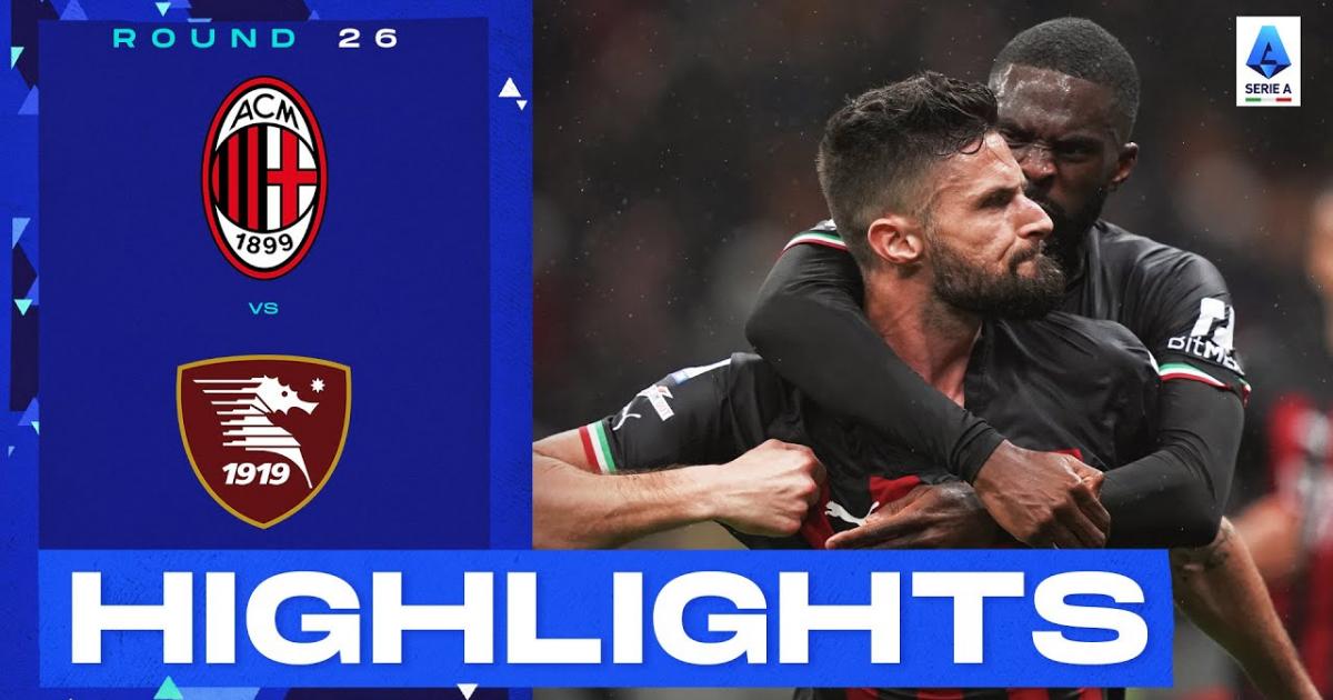 [Highlights] Video bàn thắng AC Milan vs Salernitana  14/03/2023 02:45 Serie A | VĐQG Ý