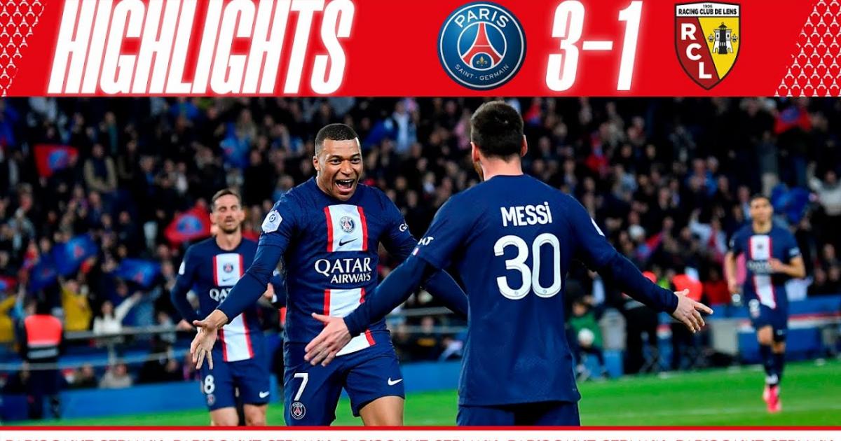 [Highlights] Video bàn thắng Paris Saint Germain vs Lens  16/04/2023 02:00 Ligue 1 | VĐQG Pháp