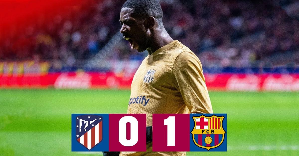 Fc barcelona vs atlético madrid stats