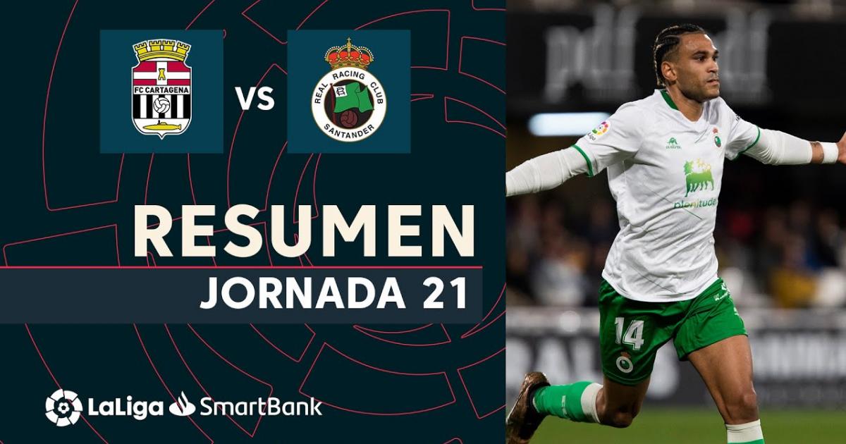 Estadísticas de fc cartagena contra racing de santander