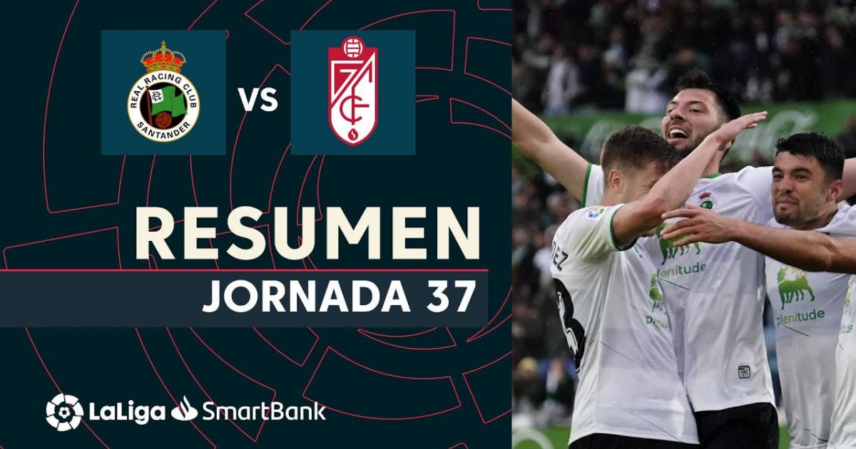 Estadísticas de racing de santander contra granada club de fútbol