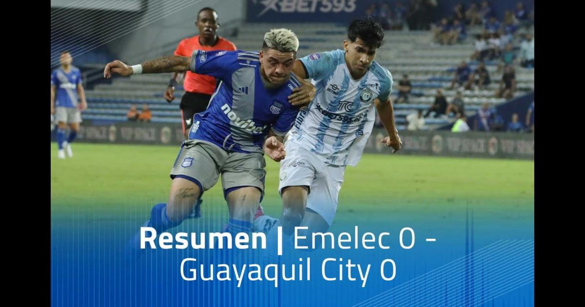 Highlights trận đấu giữa Emelec và Guayaquil City