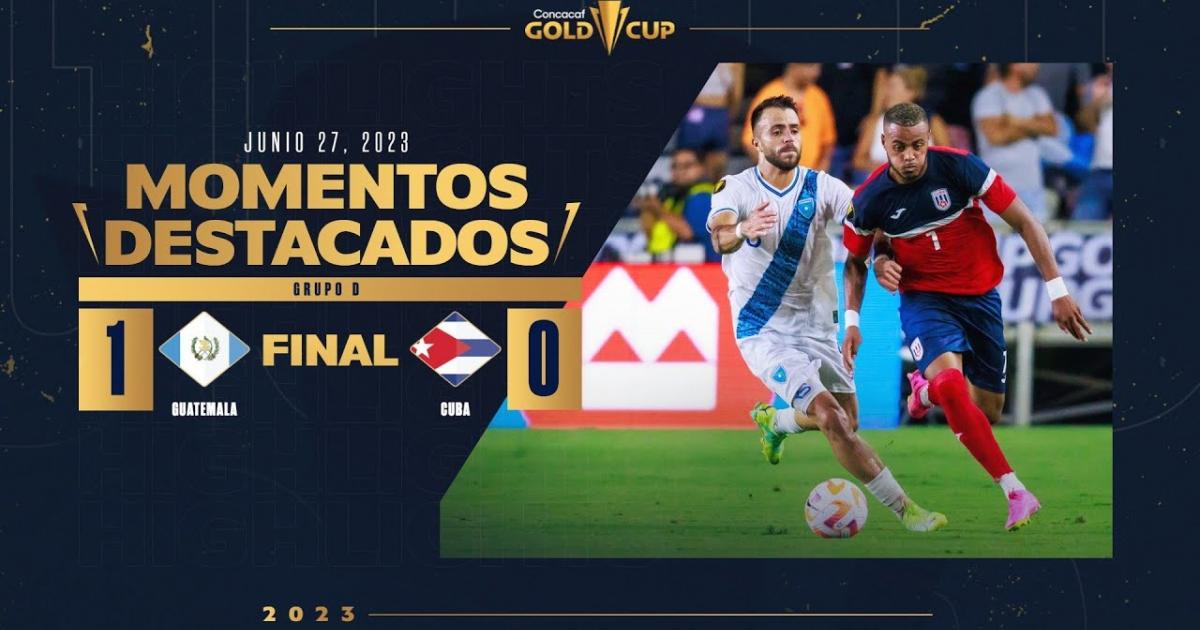 GUATEMALA vs CUBA en Vivo