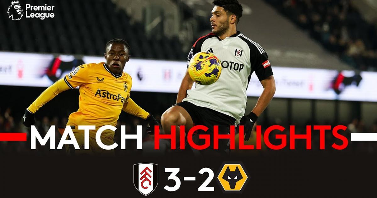 Highlights trận đấu giữa Fulham và Wolves