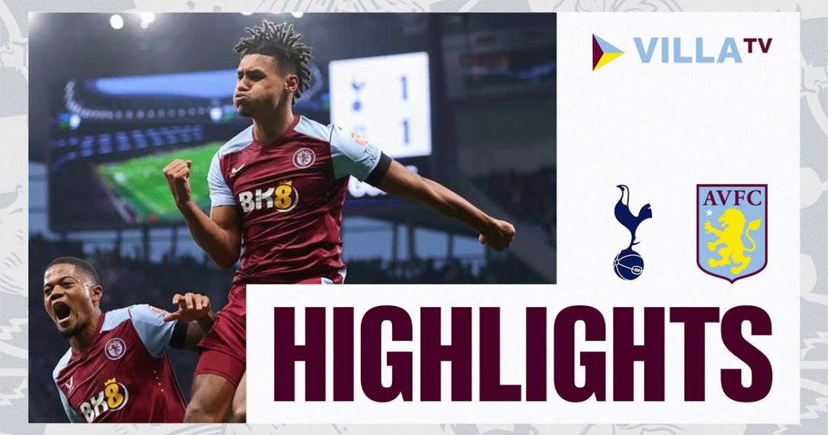 HIGHLIGHTS  Tottenham Hotspur 0-2 Aston Villa 