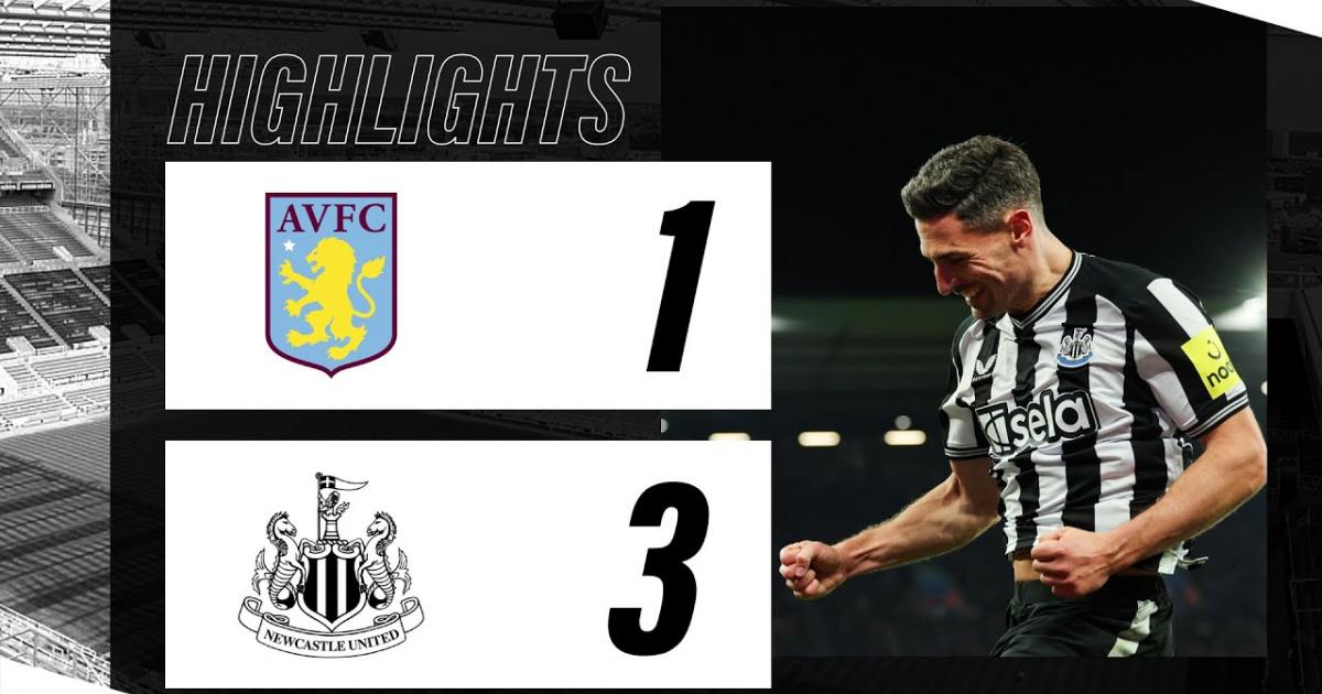 13 Aston Villa vs Newcastle match Foot Direct 30 janvier 2024 2115