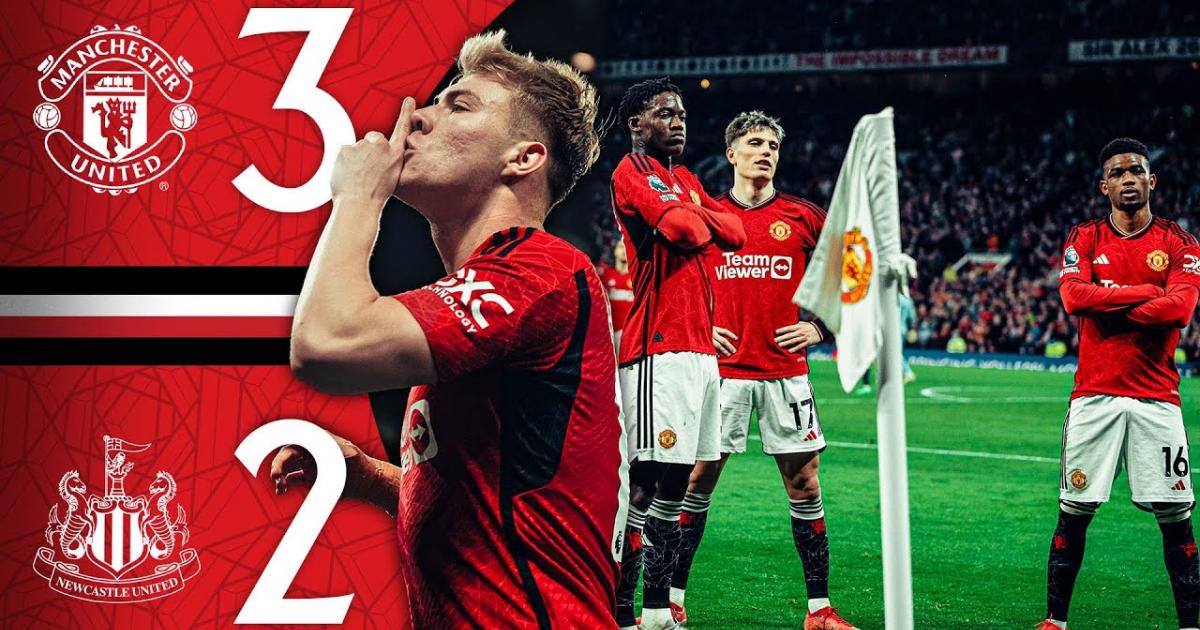 Highlights trận đấu giữa Manchester United và Newcastle United