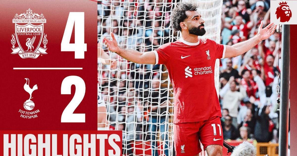 Highlights trận đấu giữa Liverpool và Tottenham Hotspur