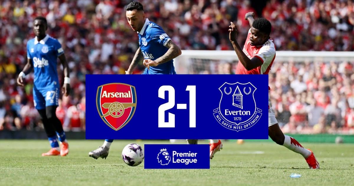 Highlights trận đấu giữa Arsenal và Everton