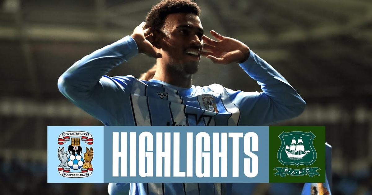Highlights trận đấu giữa Coventry và Plymouth