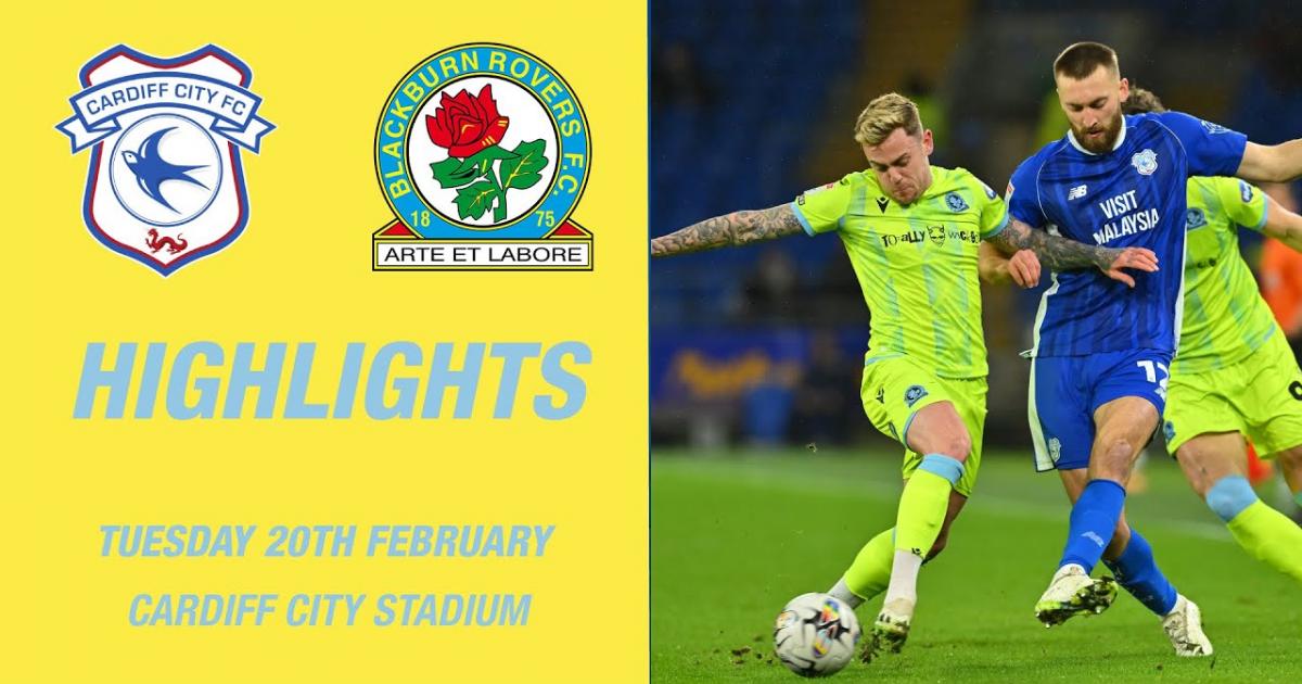 Highlights trận đấu giữa Cardiff City và Blackburn
