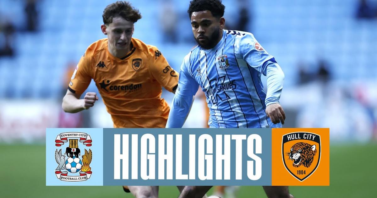 Highlights trận đấu giữa Coventry và Hull City