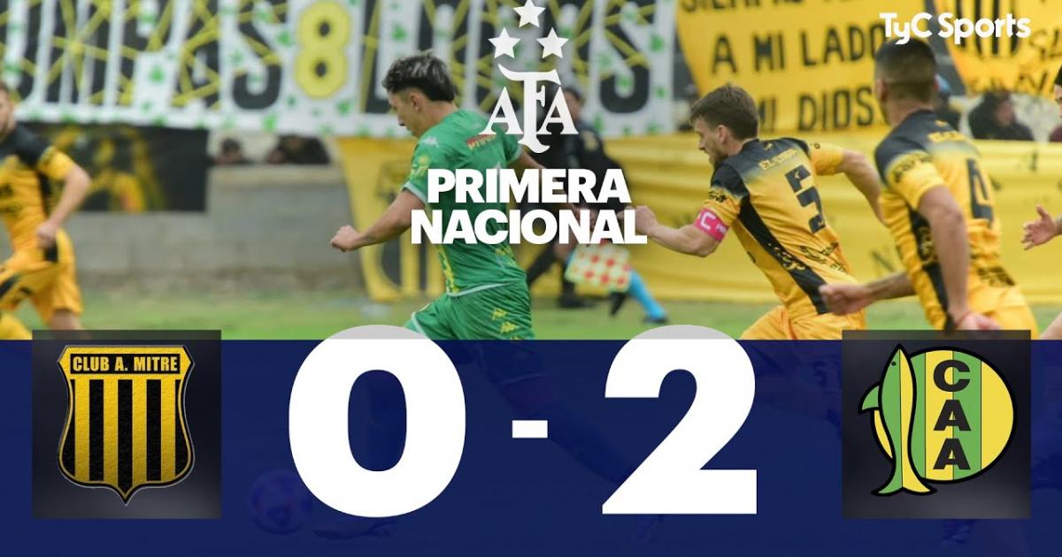 CA Mitre vs Aldosivi Livescore and Live Video - Argentina Primera Nacional  - ScoreBat: Live Football