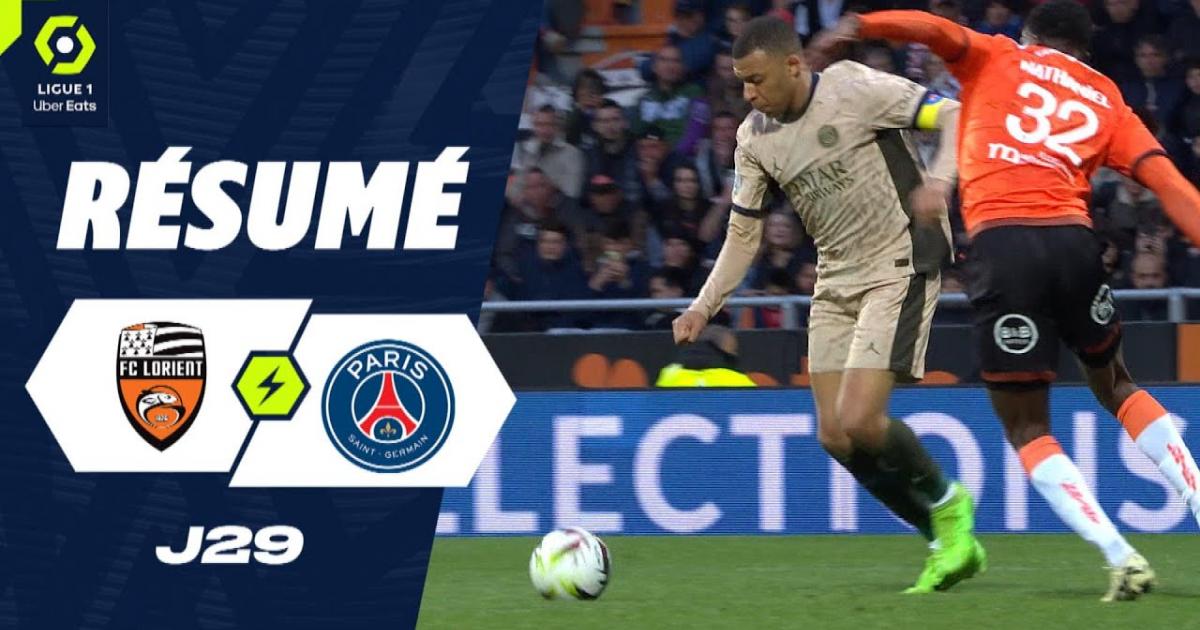 Highlights trận đấu giữa Lorient và PSG