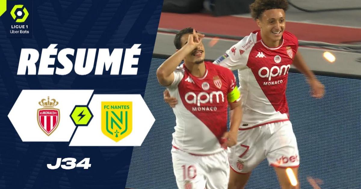 Highlights trận đấu giữa Monaco và Nantes