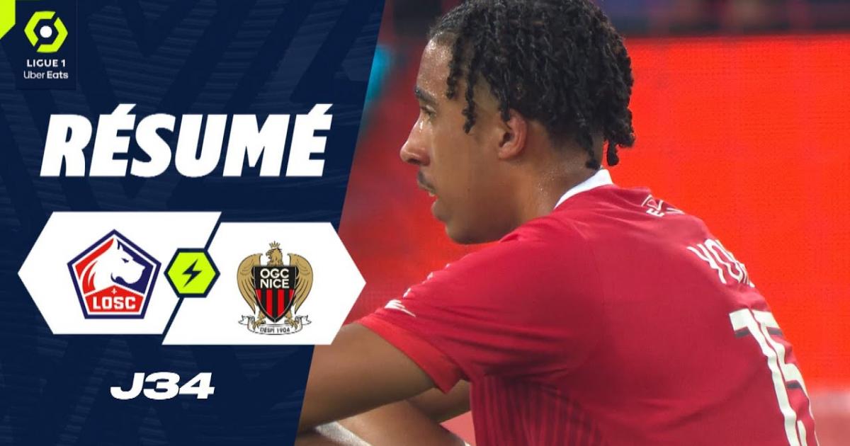 Highlights trận đấu giữa Lille và Nice