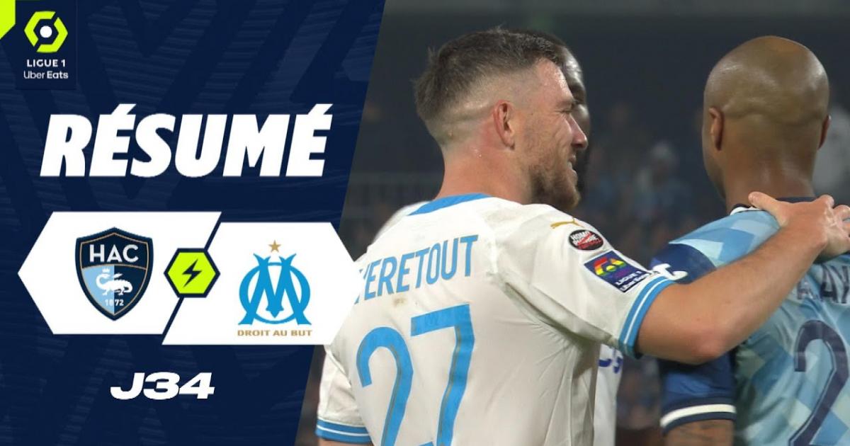 Highlights trận đấu giữa Le Havre và Marseille