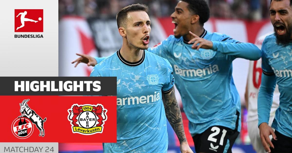 Highlights trận đấu giữa Koln và Bayer Leverkusen