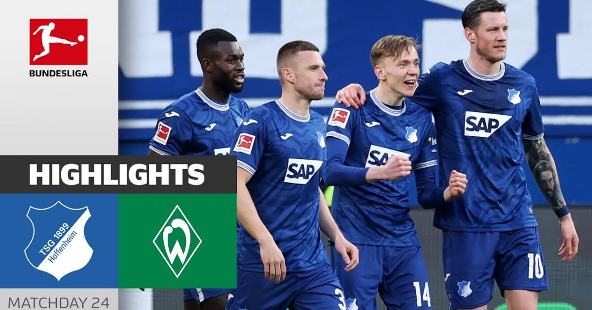 Highlights trận đấu giữa Hoffenheim và Werder Bremen