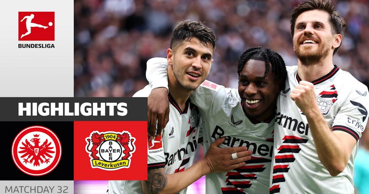Highlights trận đấu giữa Eintracht Frankfurt và Bayer Leverkusen