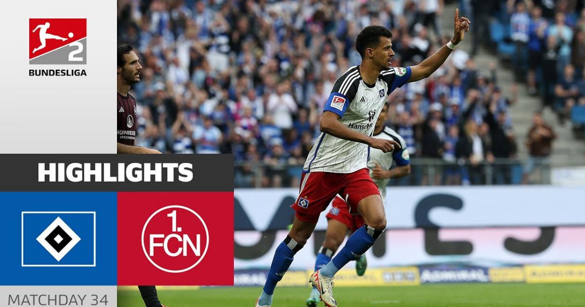 Highlights trận đấu giữa Hamburg và Nurnberg