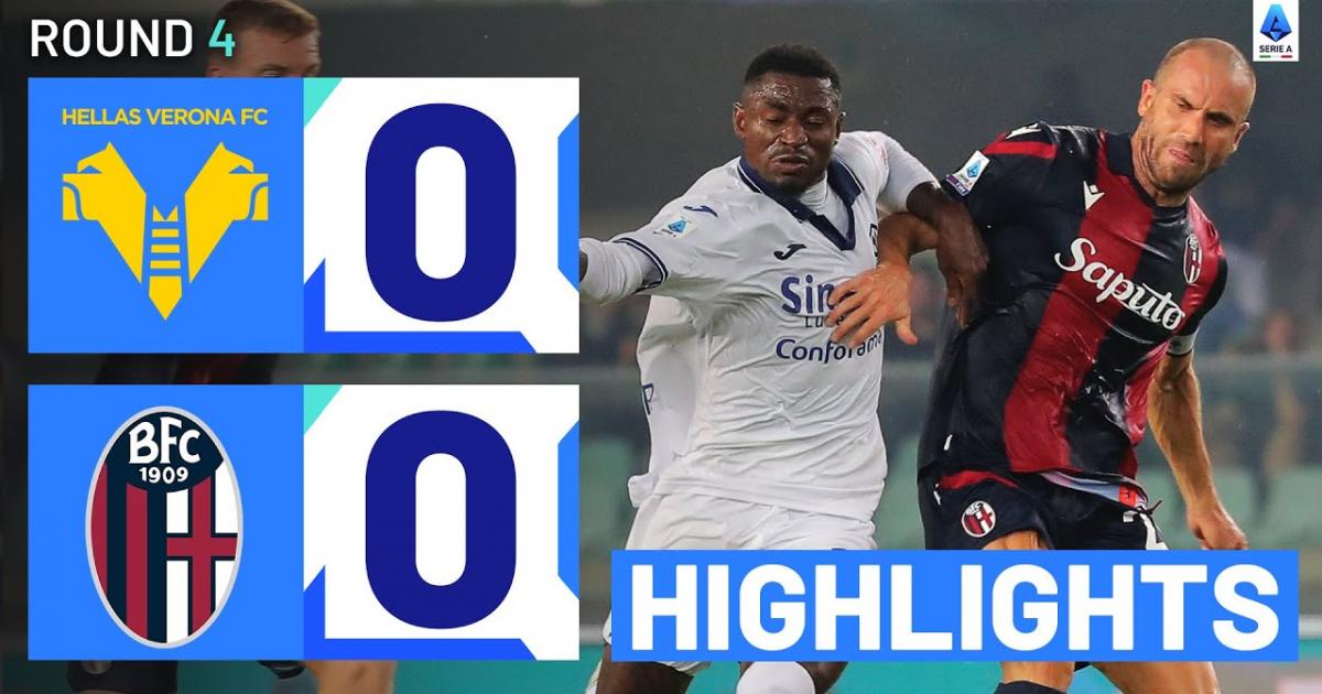 Résultat Hellas Bologne (00) la 4e journée de Serie A 2023/2024 18/09