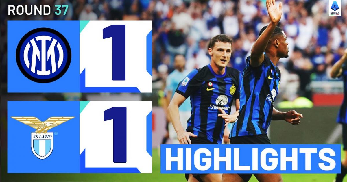 Highlights trận đấu giữa Inter Milan và Lazio