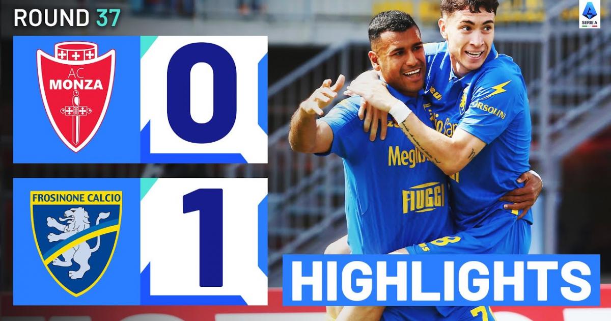 Highlights trận đấu giữa Monza và Frosinone