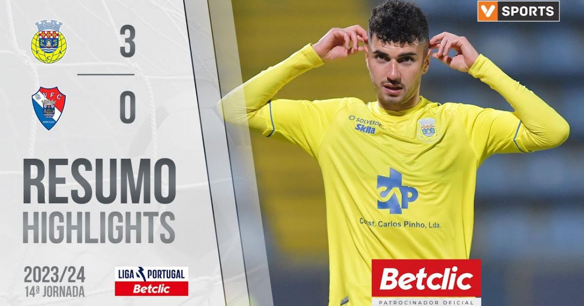 Résultat Arouca Gil Vicente (30) la 14e journée de Liga Portugal