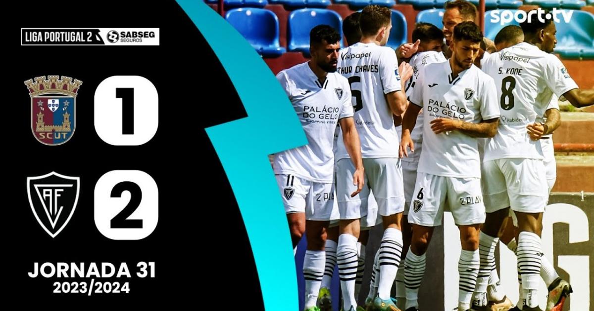 Highlights trận đấu giữa Torreense và Academico Viseu