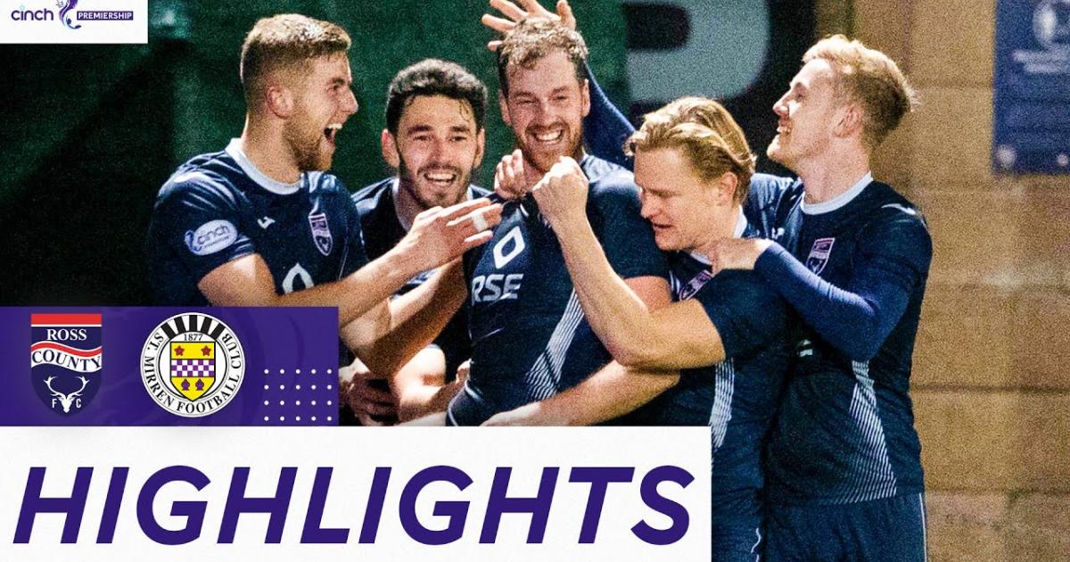 Highlights trận đấu giữa Ross County và St. Mirren