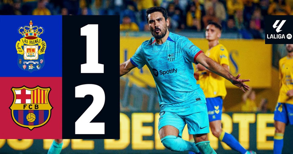 Ud las palmas tabelle