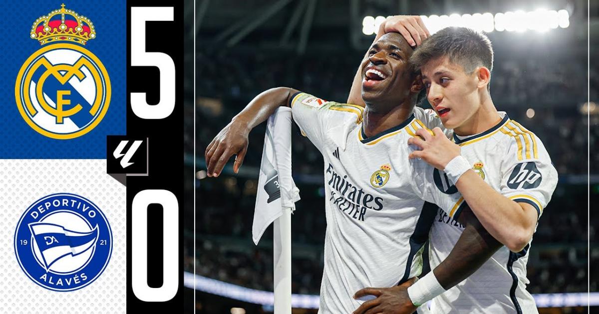 Highlights trận đấu giữa Real Madrid và Alaves