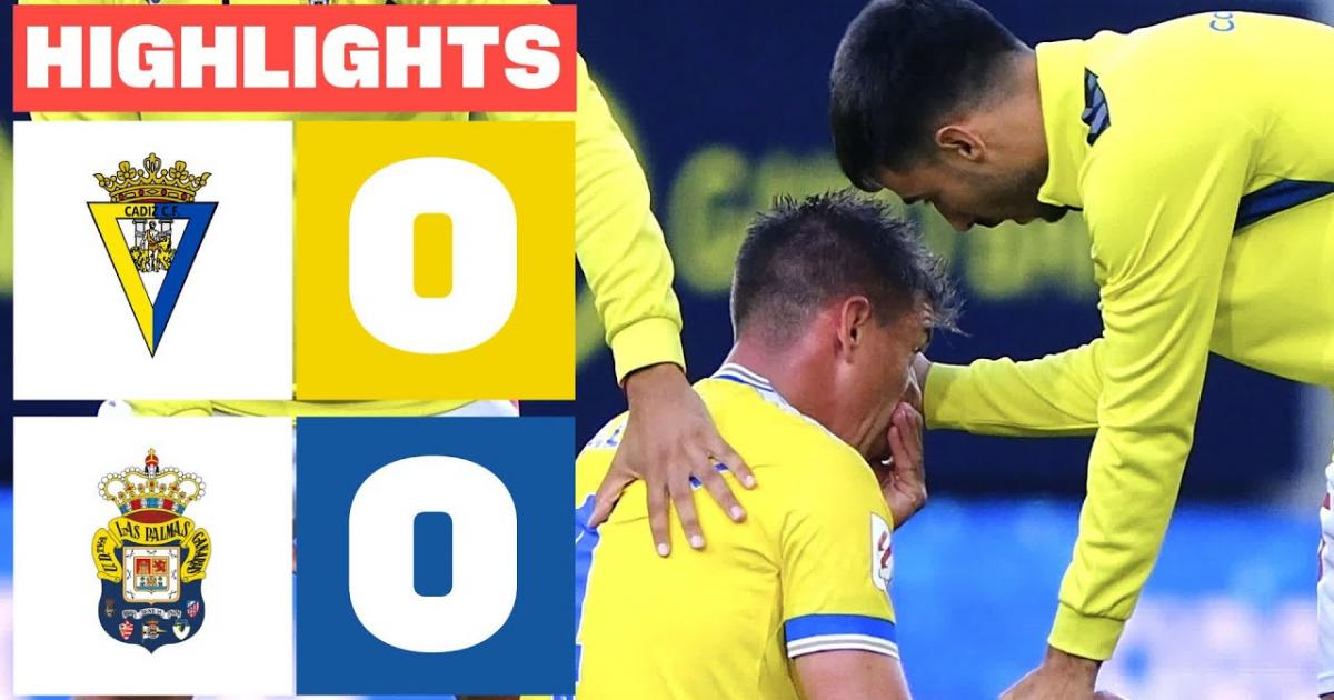 Highlights trận đấu giữa Cadiz và Las Palmas