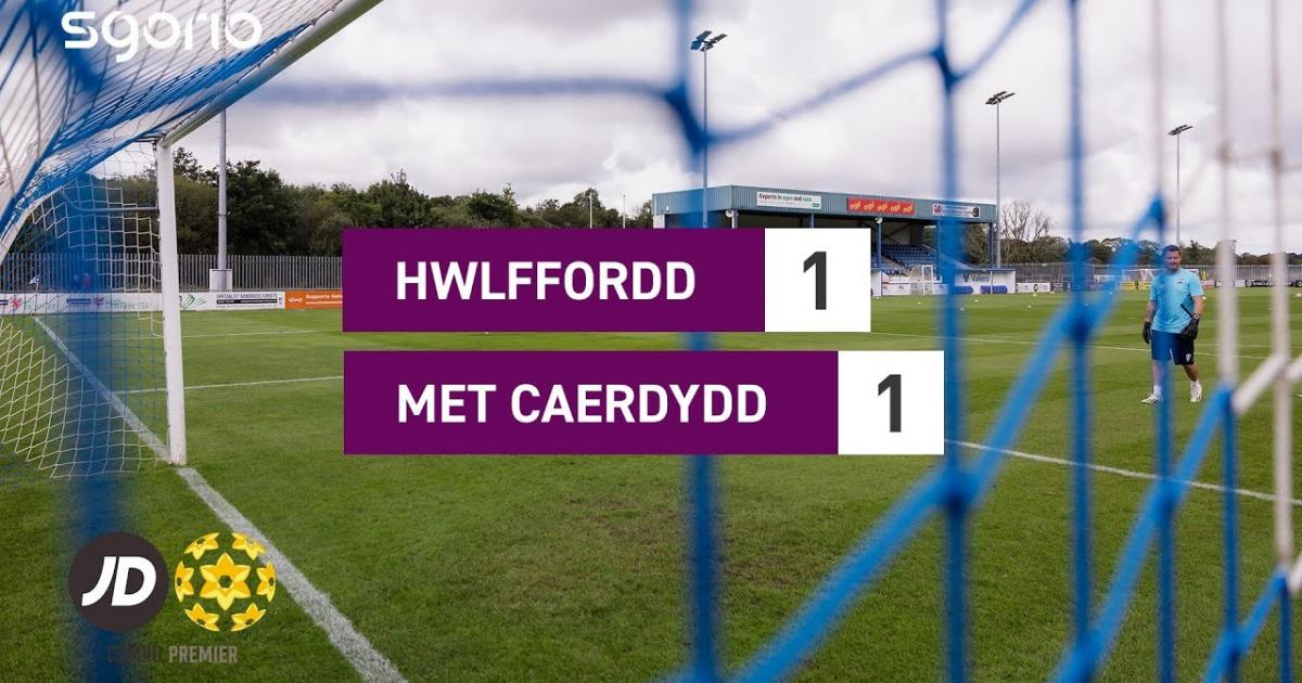 Highlights trận đấu giữa Haverfordwest County và Cardiff MU