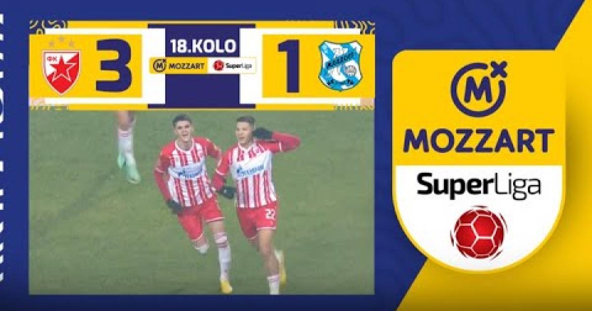 KRAJ: Crvena zvezda - Mladost Lučani 2:1 (VIDEO)