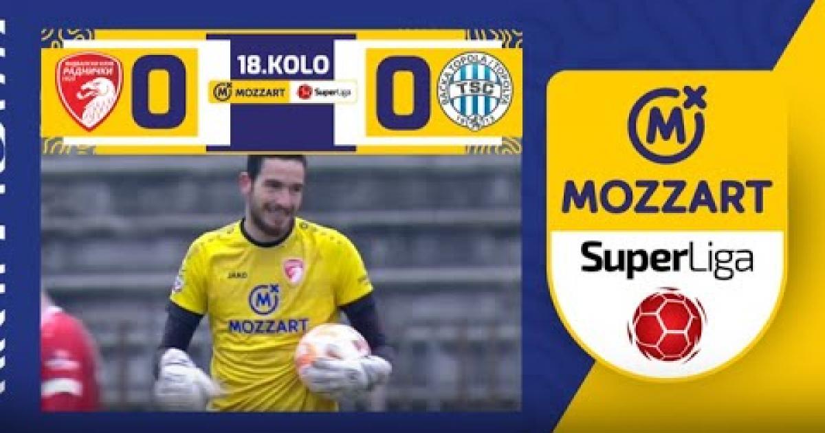 Radnički Niš vs TSC Bačka Topola, Super Liga