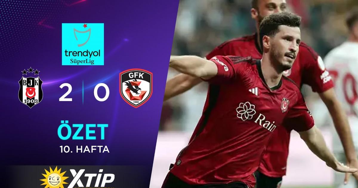 Beşiktaş - Gaziantep FK placar ao vivo, H2H e escalações