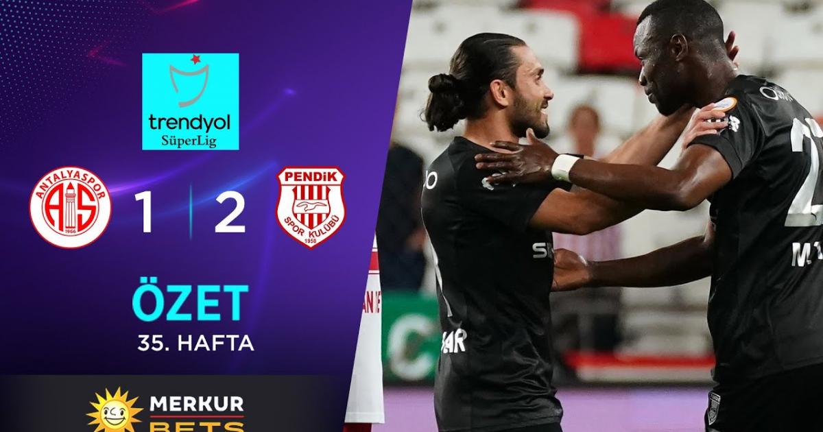 Highlights trận đấu giữa Antalyaspor và Pendikspor