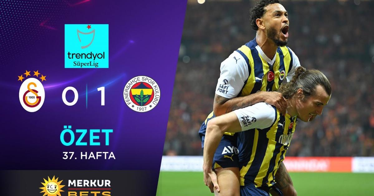 Highlights trận đấu giữa Galatasaray và Fenerbahce