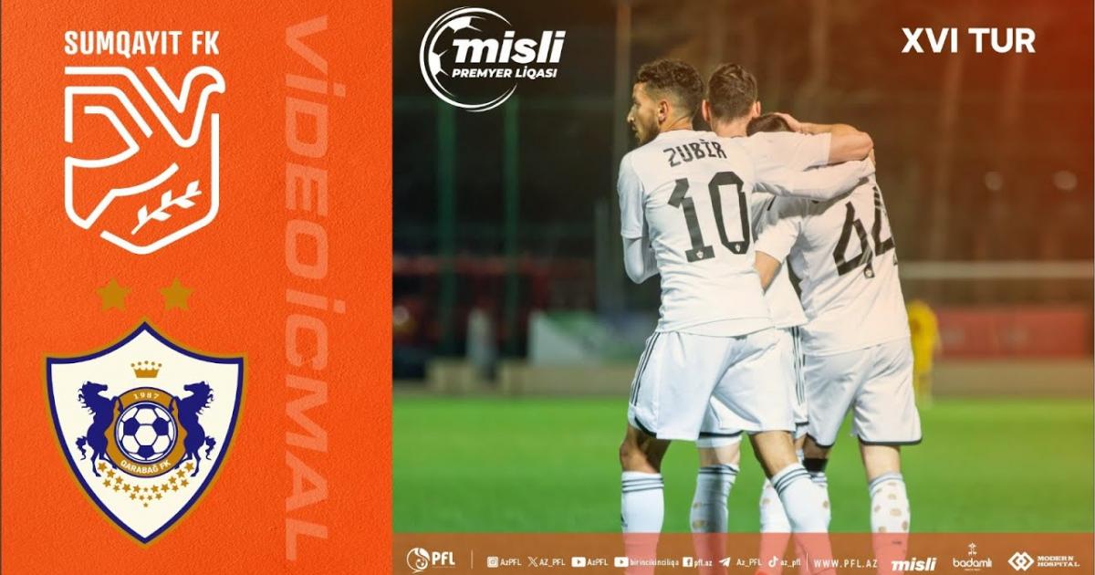 Highlights trận đấu giữa Sumgayit và Qarabag