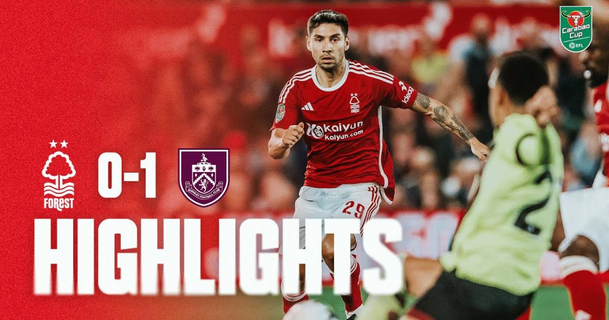 Goals and Highlights: Nottingham Forest 1-1 Burnley in Premier League 2023